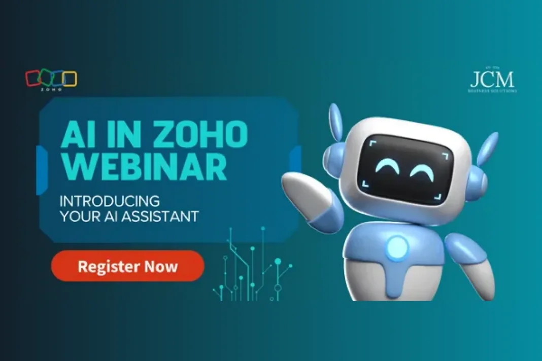 AI in Zoho Webinar